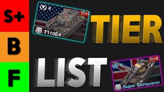 RANKING ALL THE TIER 10 IN WOTB [upl. by Arrahs]