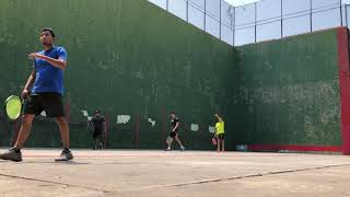 Frontenis Preolímpico  Caña y Grillo VS Yahsid y Manolo  Zacatepec Morelos [upl. by Domini179]