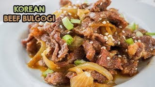 Resep bulgogi simpel dan enak  Korean Beef Bulgogi [upl. by Irb166]