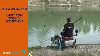 Pesca allINGLESE  CARPE con linglese SCORREVOLE [upl. by Lehcsreh763]