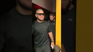 Khabib Nurmagomedov Shara Khamzat Chimaev shortvideo [upl. by Dania708]