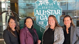 Oakland Mayor Sheng Thao secret AllStar Seattle meeting with MLB Commissioner Rob Manfred [upl. by Anahsed]