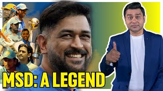 The Man The Myth The Legend  A Tribute to MS Dhoni  Aakash Chopra [upl. by Ritch]