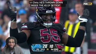 I Need To See MHJ Moire Involved Reacting To Arizona Cardinals Vs Detroit Lions Game Highlights [upl. by Kirsch]