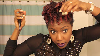 TWO STRAND TWIST OUT  3c4a SHORT NATURAL HAIR [upl. by Reamy]