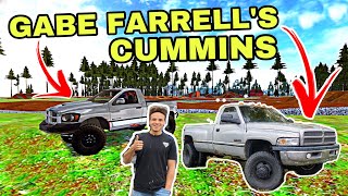 Offroad outlaws BUILDING GABE FARRELLS CUMMINS IN GAME NOW [upl. by Ecyned]