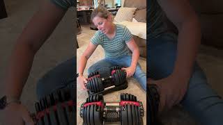 Bowflex SelectTech 552 Adjustable Dumbbells Set Review [upl. by Elfreda137]