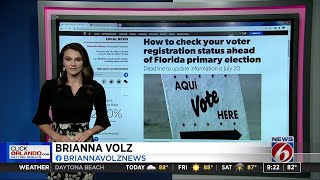 How to check your voter registration status ahead of Florida primary election [upl. by Evoy210]