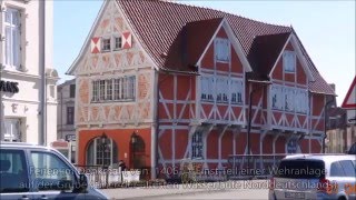 Wismar Sehenswürdigkeiten  Hafen Altstadt Marktplatz Wasserkunst 2016 [upl. by Retsam834]