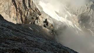 Marmolada vetta dalla ferrata e via normale in discesa [upl. by Arlette43]