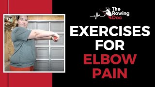 Golfers Elbow Exercise  Tennis Elbow Exercise  Rowing Exercises for Elbow Pain  Tyler Twist [upl. by Gladis416]