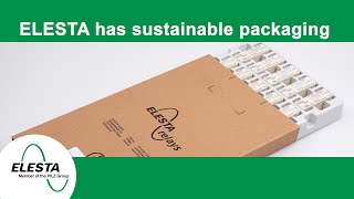 ELESTA has sustainable packaging [upl. by Neetsyrk]