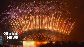 New Years 2024 countdown celebrations amp fireworks around the world  PART 1 [upl. by Anertac801]