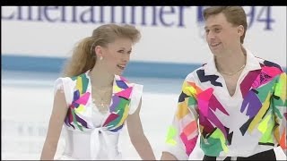 HD Oksana Baiul and Viktor Petrenko  1994 Lillehammer Olympic  Exhibition [upl. by Philemon]