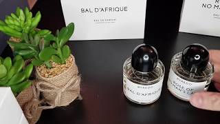 Unboxing  Byredo fragrances Bal dAfrique amp Rose of No Mans Land [upl. by Donnelly]