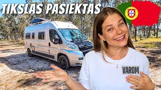 73 Kelionė Į Portugaliją  Pirmosios Problemos  VanLife [upl. by Kirstyn]