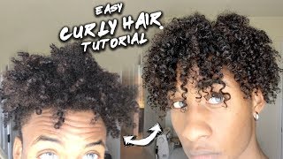 From Nappy Hair to Curly Hair  Easy Tutorial  Many Ethnicities Product Review [upl. by Sul]