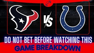 Houston Texans vs Indianapolis Colts Prediction and Picks  NFL Picks Week 18 [upl. by Nylram517]