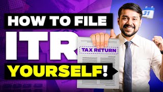 How to File Income Tax Returns Easily  ITR Filing for FY 202425  Harsh Goela [upl. by Albion]