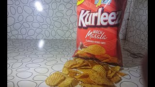 Snack City Kurleez Mirch Masala Flavoured Potato Chips [upl. by Ahseal]