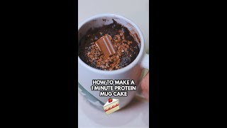 How To Make a 1 Minute Protein Mug Cake [upl. by Cannice]