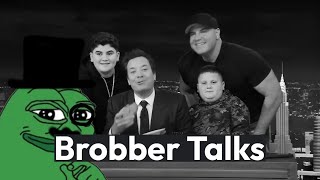 Rizzler meets Jimmy Fallon  Brobber Talks Ep1 [upl. by Savvas603]