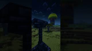 Building a lamp post in minecraft minecraft minecraftbuildingtechniques [upl. by Lister]