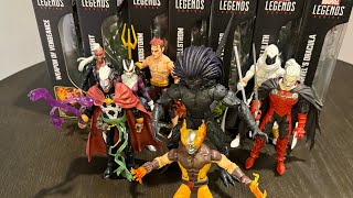 Marvel Legends Strange Tales Blackheart BAF Wave [upl. by Rebel]