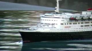 RC Boat  RMS Queen Elizabeth II  Ocean Liner [upl. by Nnail]