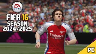 FIFA 16 PC  FIP V71 UEFA C UPDATE SEASON 20242025  NEW UPDATE 482024 [upl. by Savihc]