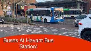 Buses At Havant Bus Station [upl. by Velasco]