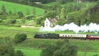 5029 Nunney Castle  A GWR Castles roaring elegance [upl. by Hewie247]