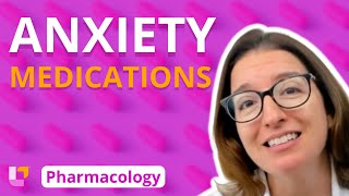 Anxiety Medications  Pharmacology  Nervous System  LevelUpRN [upl. by Fryd]