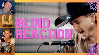 Colter Wall The Devil Wears a Suit and Tie BLIND REACTION [upl. by Esirehc]