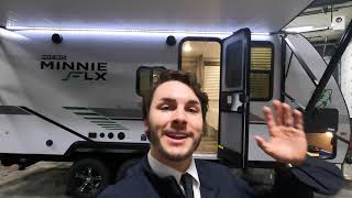 2022 Winnebago Micro Minnie 2108FBS FLX OffGrid Travel Trailer [upl. by Kennan206]