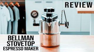 Bellman CX25P Stovetop Espresso Maker  Review [upl. by Marleen595]