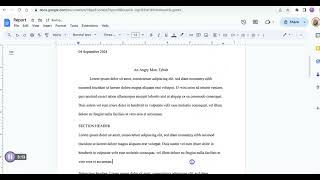 MLA Format Essays in Google Docs [upl. by Namlaz]