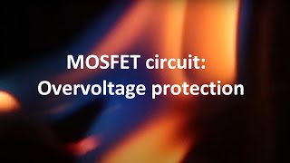 Overvoltage protection circuit with PMOSFET [upl. by Olpe]