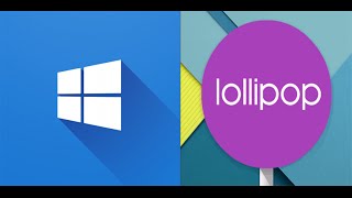 How to Dual Boot Windows 10 with Android OS 505160 lollipop [upl. by Noxin]