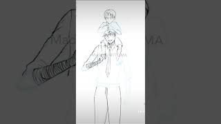 Timelapse Noragami Fan art  Yato amp Ebisu speed drawing [upl. by Yderf605]