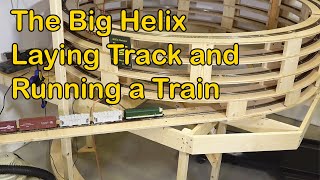 The Big Helix Final Track and Running a Train 341 [upl. by Noivert378]