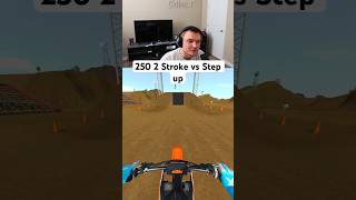 250cc 2 STROKE VS STEP UP IN MX BIKES [upl. by Acsisnarf]