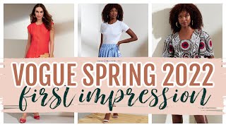 Vogue Spring 2022 Collection First Impression Review [upl. by Kinemod]