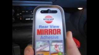 How To Reattach a Rearview Mirror [upl. by Sivel607]