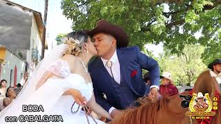 BODA con CABALGATA [upl. by Adym607]