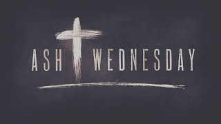 14th Feb 2024  Ash Wednesday Service  Lutheran Church [upl. by Lilhak]