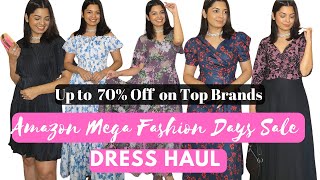 Amazon Mega Fashion Days Sale aa raha hai 16th 20th  Upto 70 off hai on Top Brands Dress Haul [upl. by Eessej]