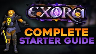 EXORA RSPS  2021 ULTIMATE STARTER GUIDE   Best Tips Tricks Secrets   HUGE Giveaway [upl. by Noevad563]