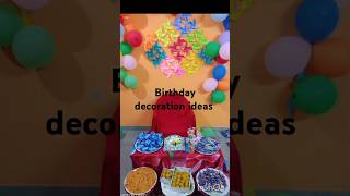 Birthday decoration ideas  simple Idea 💡 [upl. by Packston]