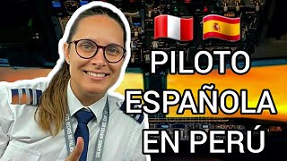 PILOTO ESPAÑOLA VIENE POR AMOR AL PERÚ🇪🇦🇵🇪 [upl. by Elleivad]